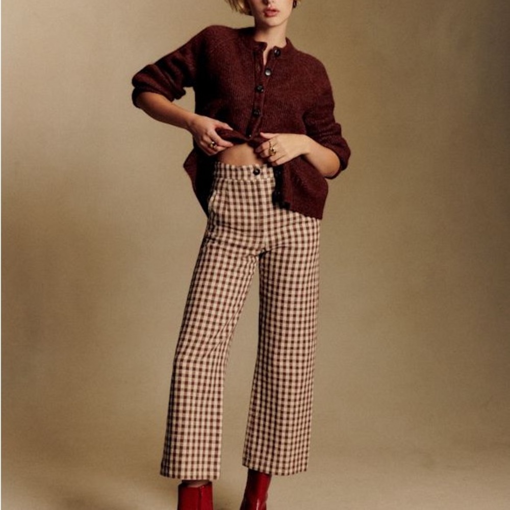 Sezane MARTIN CROP TROUSERS